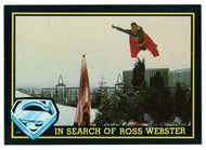 In Search of Ross Webster (Trading Card) - Superman III - 1983 Topps # 70 - Mint