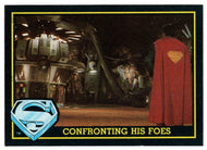 Confronting His Foes (Trading Card) - Superman III - 1983 Topps # 74 - Mint