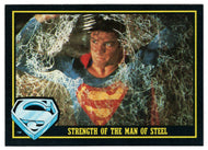 Strength of The Man of Steel (Trading Card) - Superman III - 1983 Topps # 78 - Mint