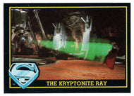 The Kryptonite Ray (Trading Card) - Superman III - 1983 Topps # 79 - Mint