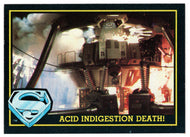 Acid Indigestion Death! (Trading Card) - Superman III - 1983 Topps # 90 - Mint