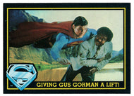 Giving Gus Gorman a Lift! (Trading Card) - Superman III - 1983 Topps # 92 - Mint