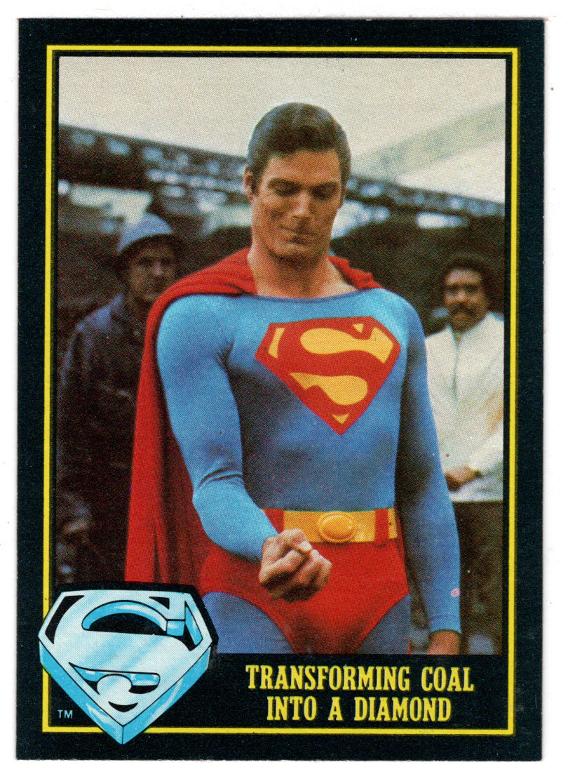 Transforming Coal into a Diamond (Trading Card) - Superman III - 1983 Topps # 94 - Mint