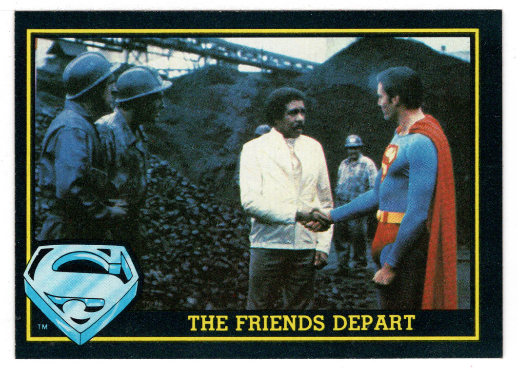 The Friends Depart (Trading Card) - Superman III - 1983 Topps # 95 - Mint