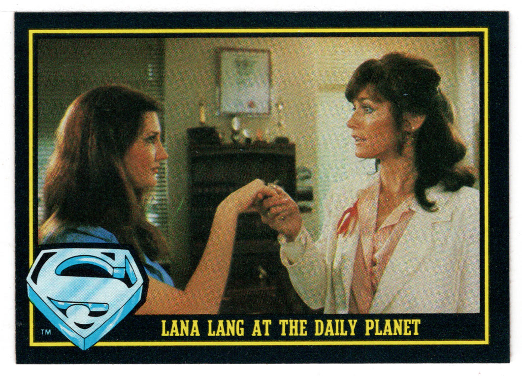 Lana Lang at The Daily Planet (Trading Card) - Superman III - 1983 Topps # 97 - Mint