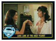Lana Lang at The Daily Planet (Trading Card) - Superman III - 1983 Topps # 97 - Mint