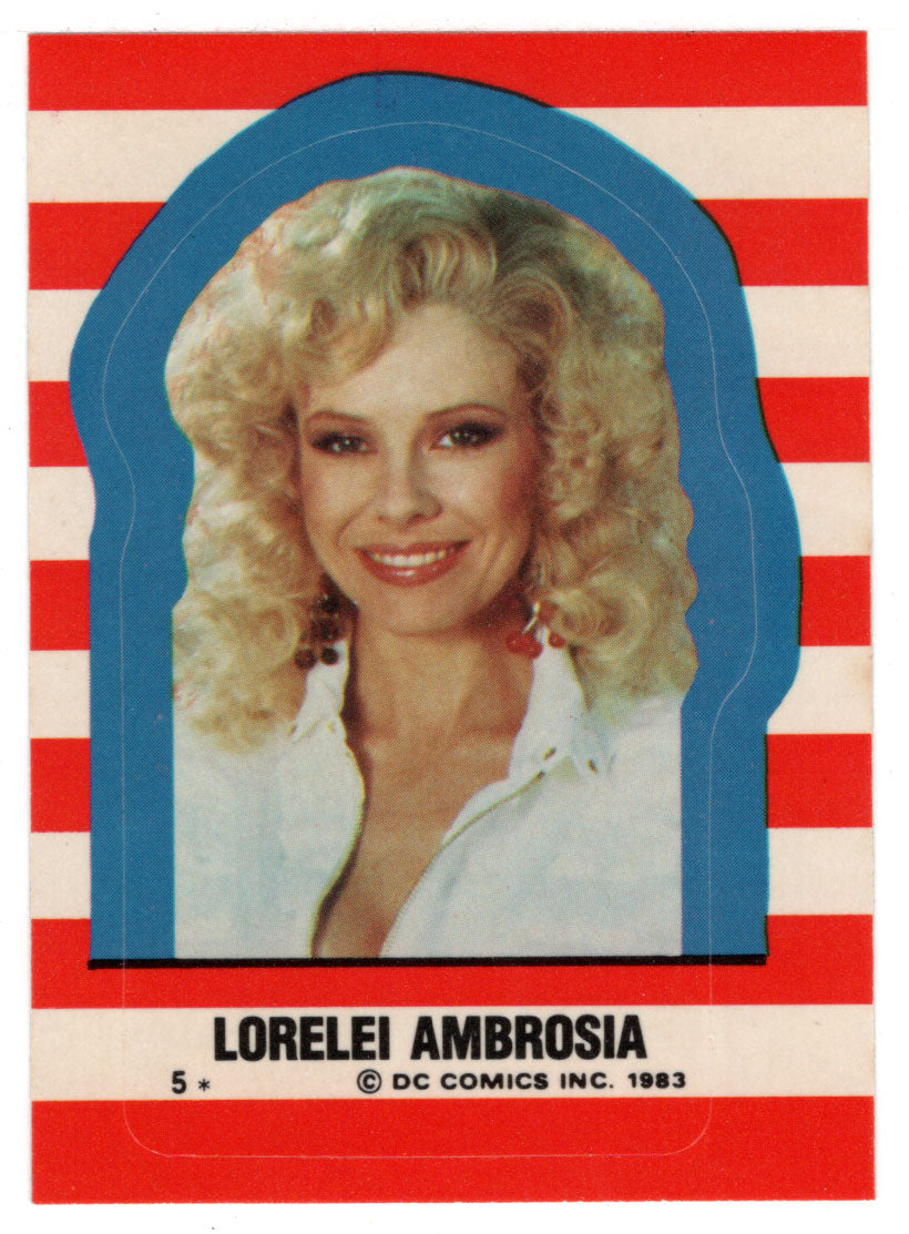 Lorelei Ambrosia - Stickers (Trading Card) - Superman III - 1983 Topps # 5 - Mint