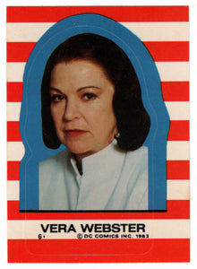 Vera Webster - Stickers (Trading Card) - Superman III - 1983 Topps # 6 - Mint