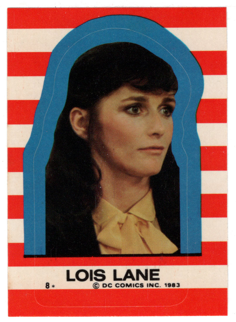 Lois Lane - Stickers (Trading Card) - Superman III - 1983 Topps # 8 - Mint
