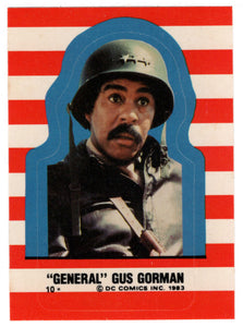 General Gus Gorman - Stickers (Trading Card) - Superman III - 1983 Topps # 10 - Mint
