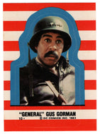 General Gus Gorman - Stickers (Trading Card) - Superman III - 1983 Topps # 10 - Mint