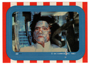 Robotized! - Stickers (Trading Card) - Superman III - 1983 Topps # 22 - Mint