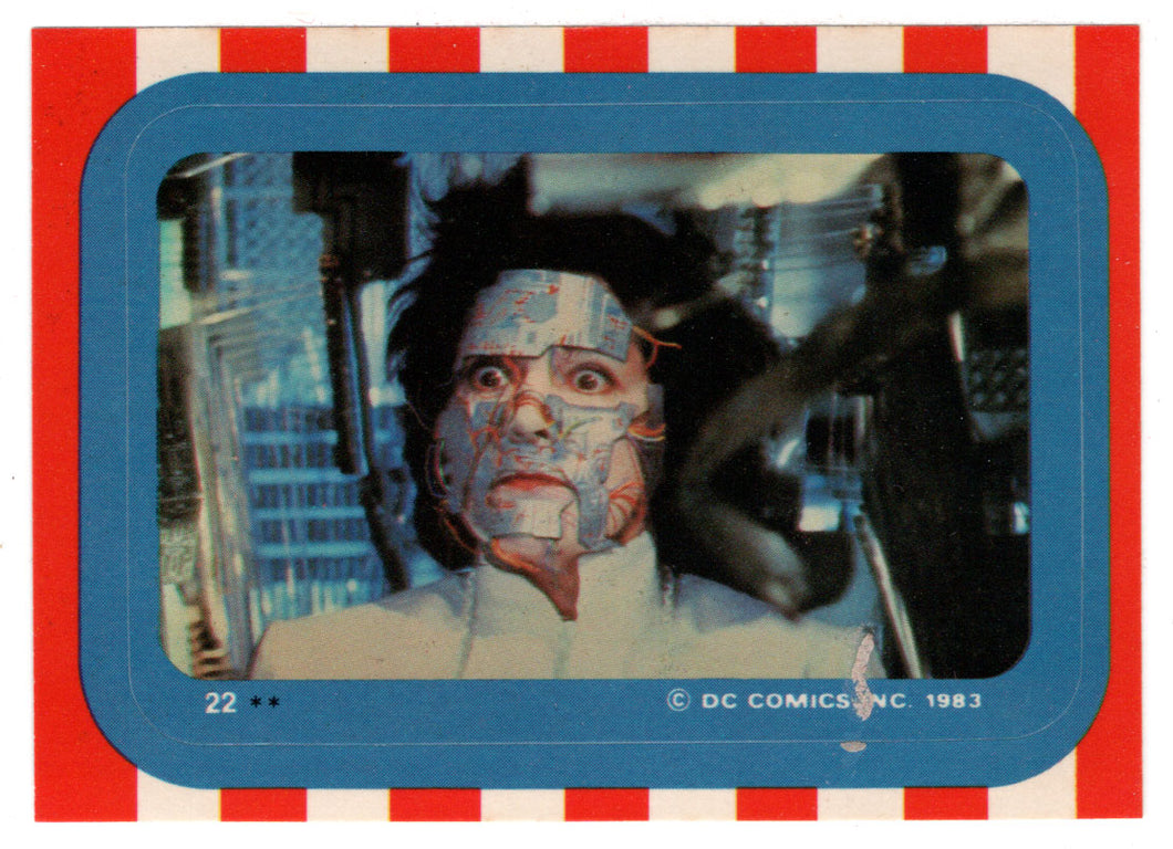Robotized! - Stickers (Trading Card) - Superman III - 1983 Topps # 22 - Mint