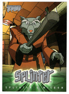 Splinter's Wisdom # 6: Obsession is Dedication (Trading Card) Teenage Mutant Ninja Turtles - 2003 Fleer # 6 - Mint