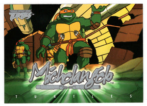 Michelangelo Character Overview (Trading Card) Teenage Mutant Ninja Turtles - 2003 Fleer # 37 - Mint