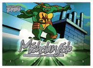 Michelangelo Strengths (Trading Card) Teenage Mutant Ninja Turtles - 2003 Fleer # 40 - Mint