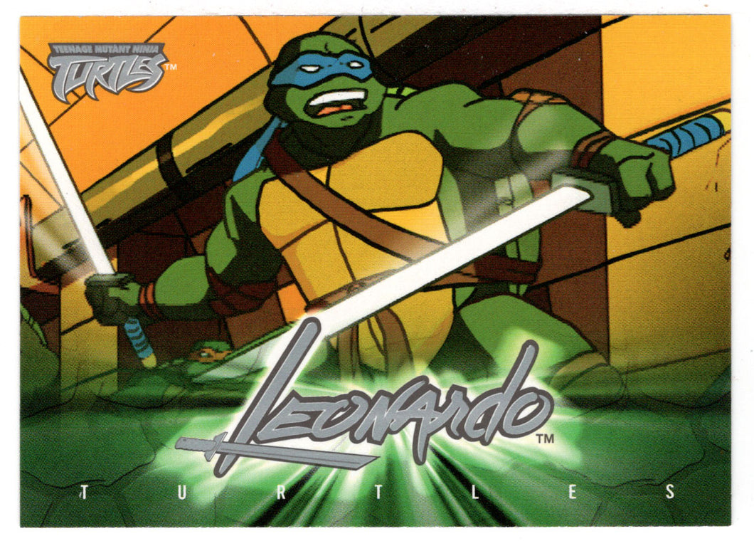 Leonardo Character Overview (Trading Card) Teenage Mutant Ninja Turtles - 2003 Fleer # 48 - Mint