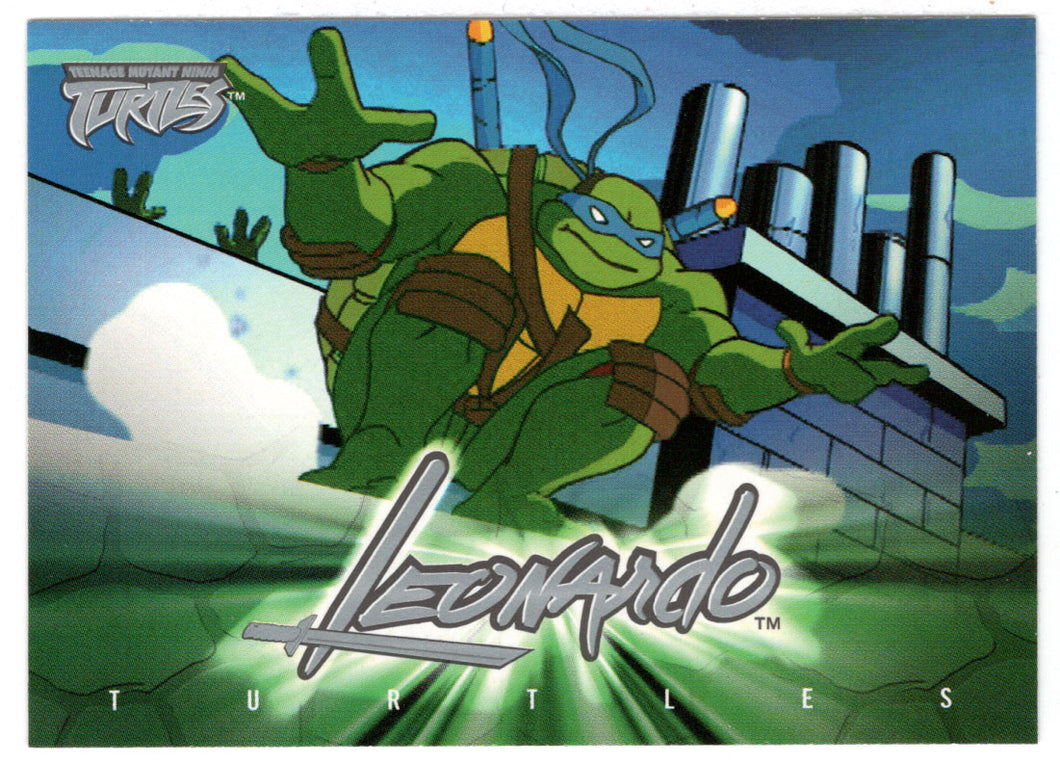 Leonardo Logo Card (Trading Card) Teenage Mutant Ninja Turtles - 2003 Fleer # 53 - Mint