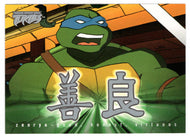 Leonardo - Kanji: Zenryo - Good, Honest, Virtuous (Trading Card) Teenage Mutant Ninja Turtles - 2003 Fleer # 54 - Mint