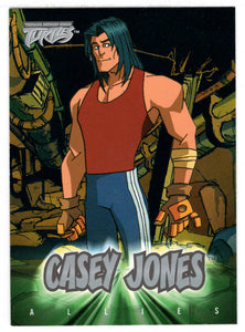 Casey Jones Character Overview (Trading Card) Teenage Mutant Ninja Turtles - 2003 Fleer # 60 - Mint