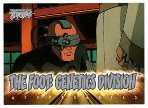 The Foot: Genetics Division Character Overview (Trading Card) Teenage Mutant Ninja Turtles - 2003 Fleer # 66 - Mint