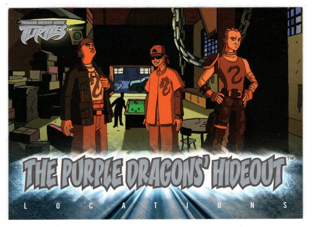 Purple Dragons' Hideout (Trading Card) Teenage Mutant Ninja Turtles - 2003 Fleer # 78 - Mint