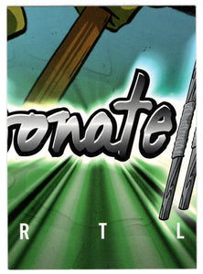 Puzzle A - Piece 8 (Trading Card) Teenage Mutant Ninja Turtles - 2003 Fleer # 92 - Mint
