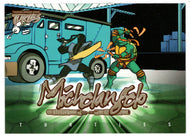 Michelangelo Weaknesses - GOLD EDITION (Trading Card) Teenage Mutant Ninja Turtles - 2003 Fleer # 41 - Mint