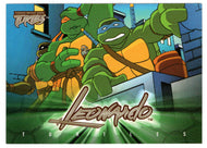 Leonardo Renaissance Namesake - GOLD EDITION (Trading Card) Teenage Mutant Ninja Turtles - 2003 Fleer # 49 - Mint