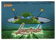 Leonardo Weaknesses - GOLD EDITION (Trading Card) Teenage Mutant Ninja Turtles - 2003 Fleer # 52 - Mint