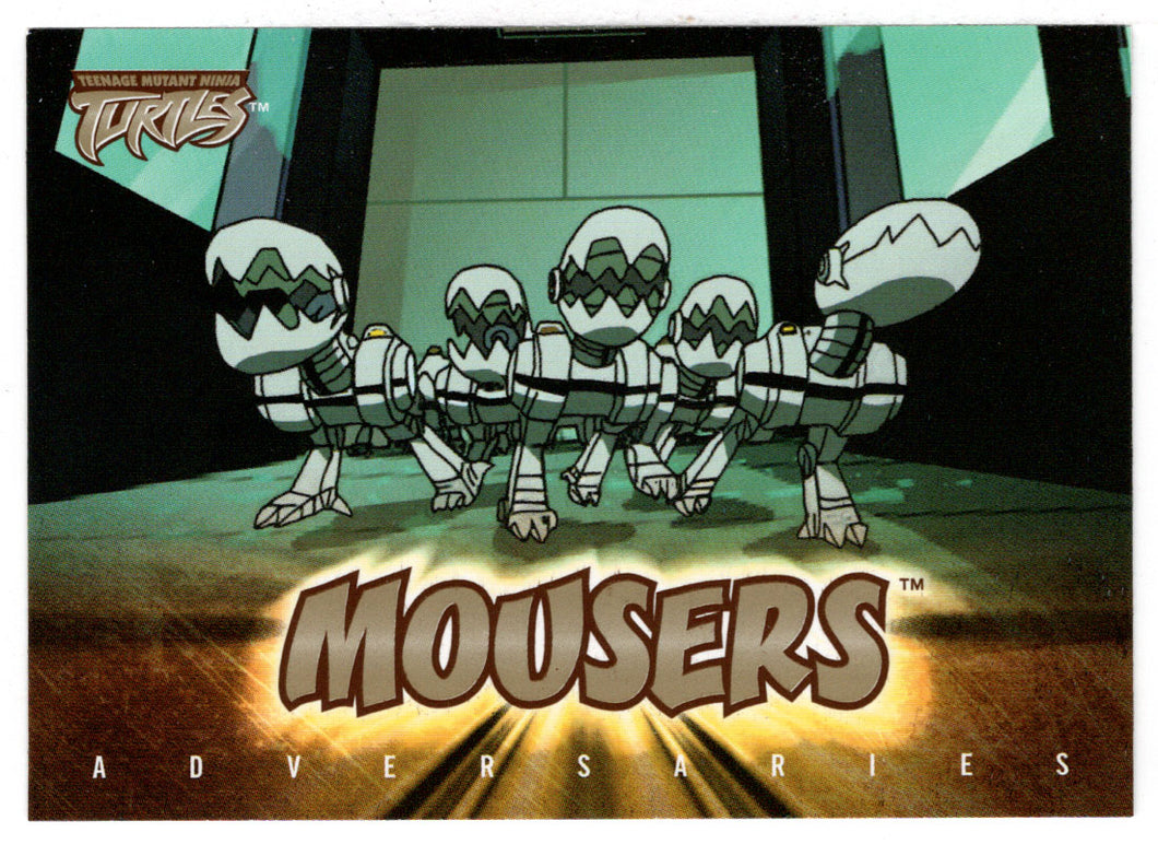 Mousers Character Overview - GOLD EDITION (Trading Card) Teenage Mutant Ninja Turtles - 2003 Fleer # 67 - Mint