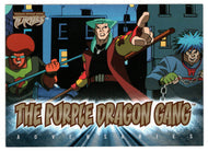 Purple Dragon Gang Character Overview - GOLD EDITION (Trading Card) Teenage Mutant Ninja Turtles - 2003 Fleer # 72 - Mint