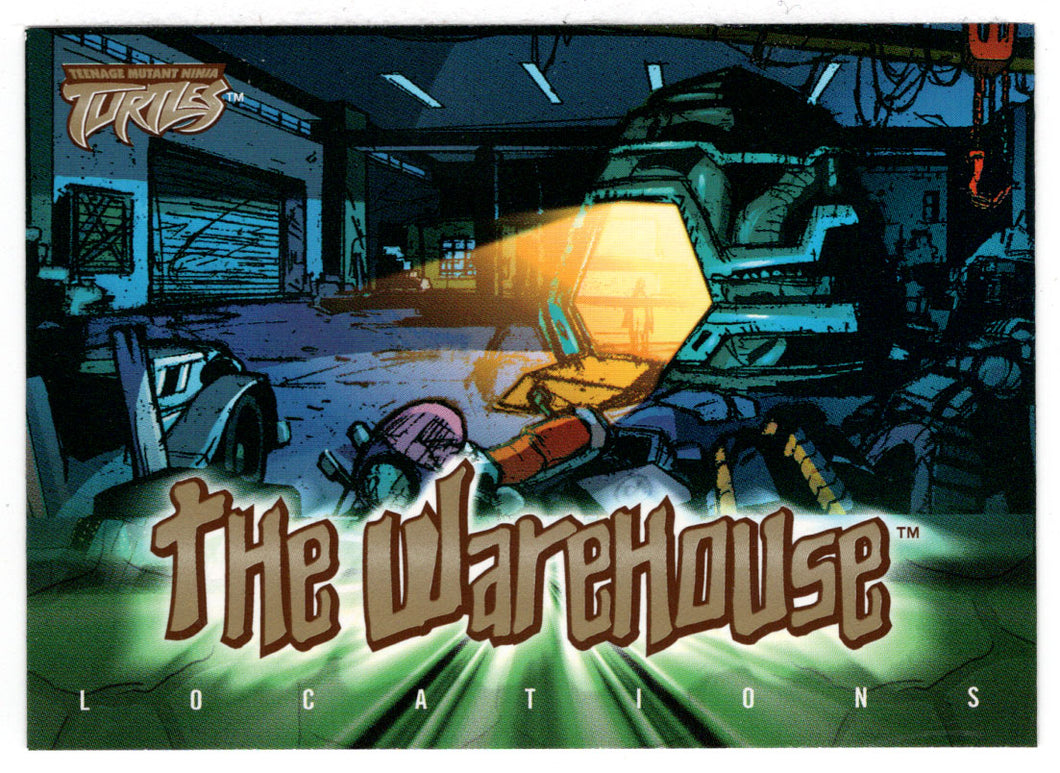 The Warehouse - GOLD EDITION (Trading Card) Teenage Mutant Ninja Turtles - 2003 Fleer # 75 - Mint