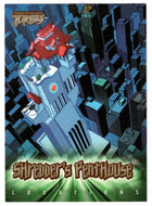 Shredder's Penthouse - Foot HQ - GOLD EDITION (Trading Card) Teenage Mutant Ninja Turtles - 2003 Fleer # 79 - Mint