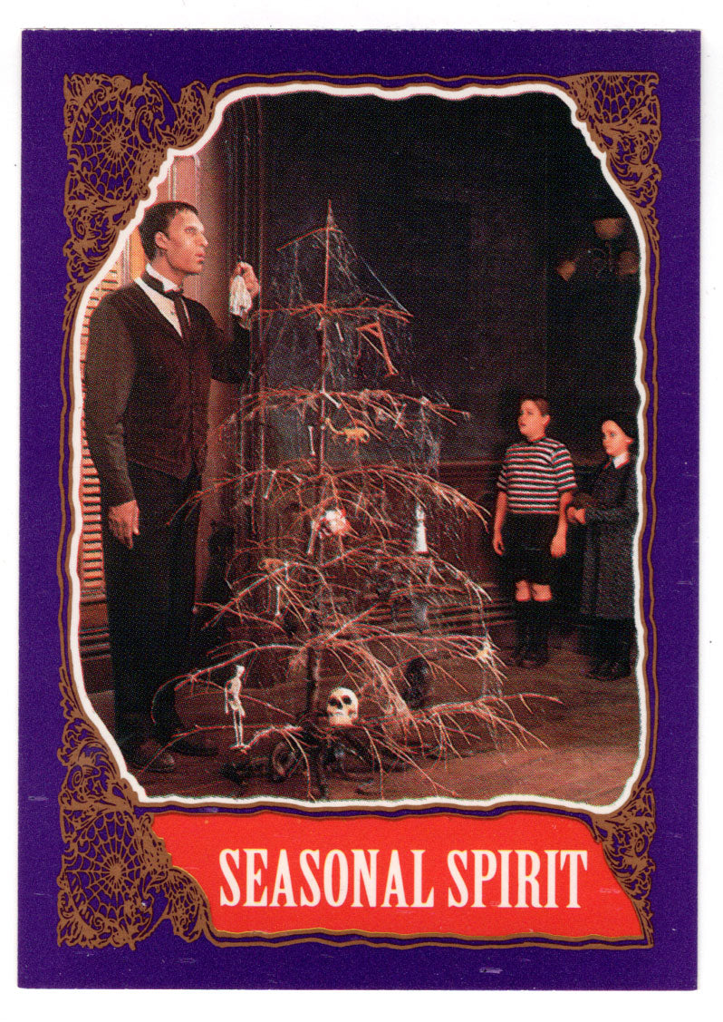 Seasonal Spirit (Trading Card) The Addams Family - 1991 Topps # 10 - Mint