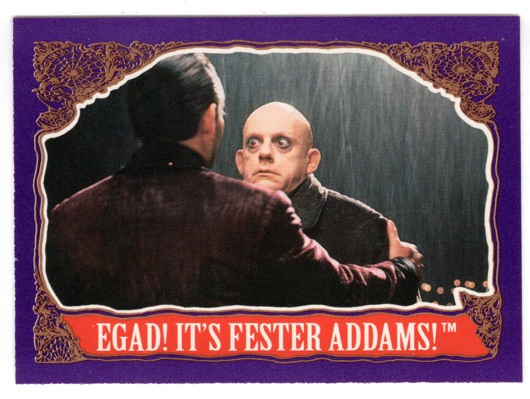 Egad!  It's Fester Addams (Trading Card) The Addams Family - 1991 Topps # 29 - Mint