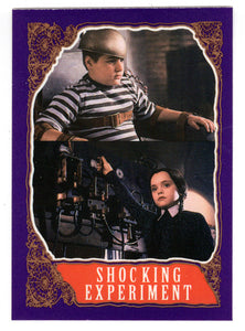 Shocking Experiment (Trading Card) The Addams Family - 1991 Topps # 41 - Mint