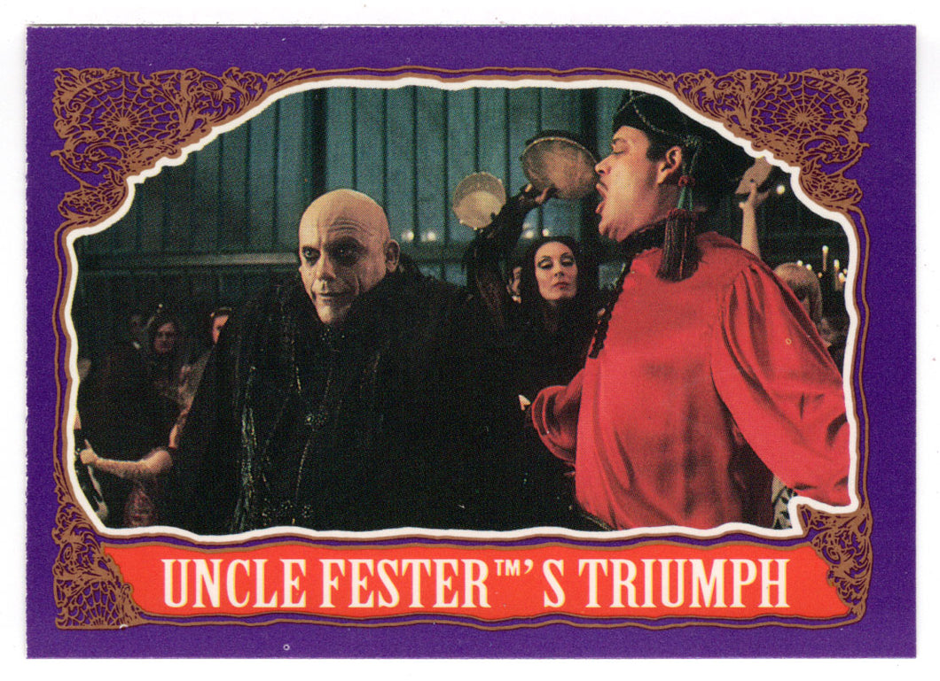 Uncle Fester's Triumph (Trading Card) The Addams Family - 1991 Topps # 80 - Mint