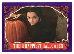 Their Happiest Halloween (Trading Card) The Addams Family - 1991 Topps # 96 - Mint