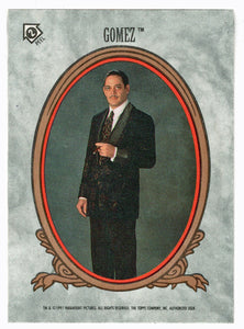 Sticker Puzzle - Gomez (Trading Card) The Addams Family - 1991 Topps # 2 - Mint