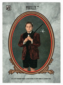 Sticker Puzzle - Pugsley (Trading Card) The Addams Family - 1991 Topps # 6 - Mint