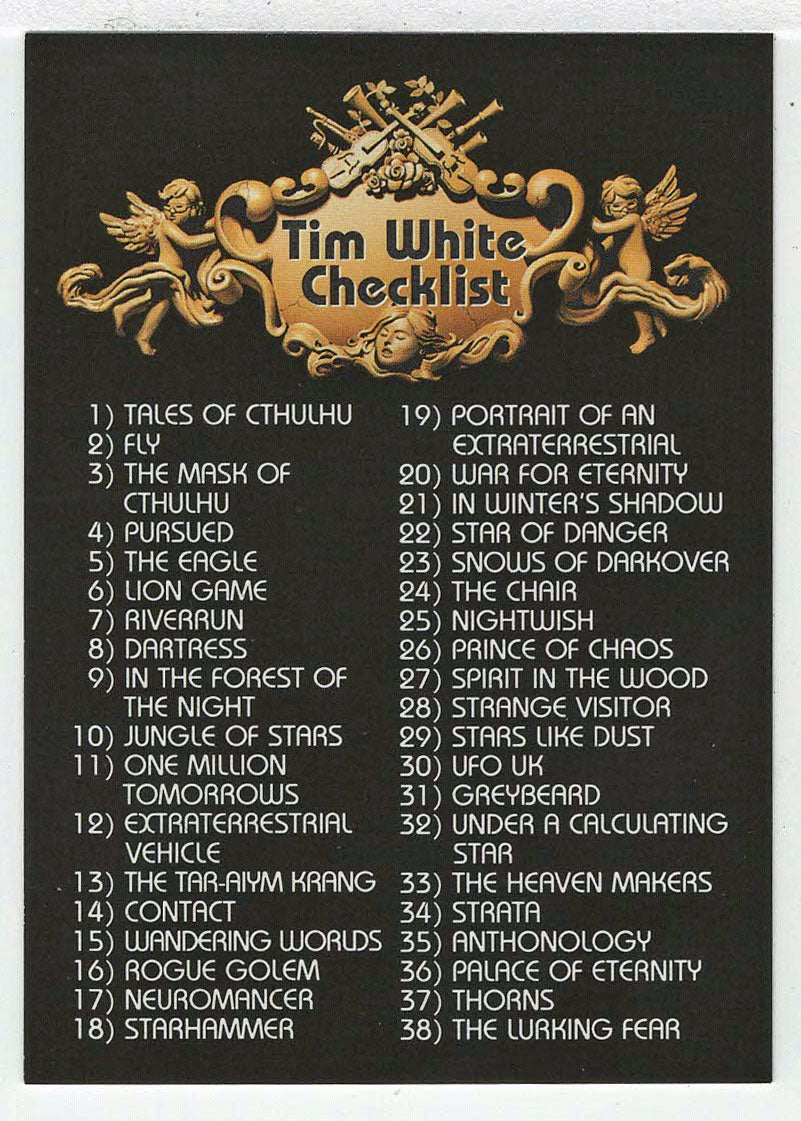 Checklist (Trading Card) Tim White Fantasy - 1994 FPG # 90 - Mint ...