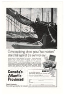 Canada's Atlantic Provinces Vacations Vintage Ad - (Prince Edward Island, New Brunswick, Nova Scotia and Newfoundland, Canada) # 983 - 1960's