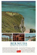 Bermuda Tourism Vintage Ad - (You'll Have the Time of Your Life) # 991 - 1960's