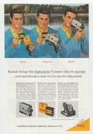 Kodak Instamatic Camera - Vintage Ad - (Open, Drop In, Shoot) # 1004 - 1960's