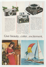 Load image into Gallery viewer, Kodak Camera's and Projectors - (Give a Fine Gift) - Vintage Ad - # 1012
