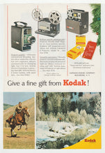 Load image into Gallery viewer, Kodak Camera's and Projectors - (Give a Fine Gift) - Vintage Ad - # 1012
