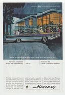 Mercury 1965 - Vintage Ad - (Squaw Valley Lodge) # 1019 - Ford Motor Company