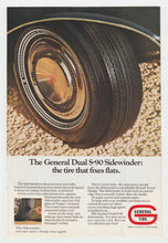 Load image into Gallery viewer, General Tire - Vintage Ad - (Dual S-90 Sidewainder Tires) # 1023 - 1960's
