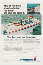Load image into Gallery viewer, Evinrude Outboard Motors - Vintage Ad - (The Sportsman) # 1035 - 1960's
